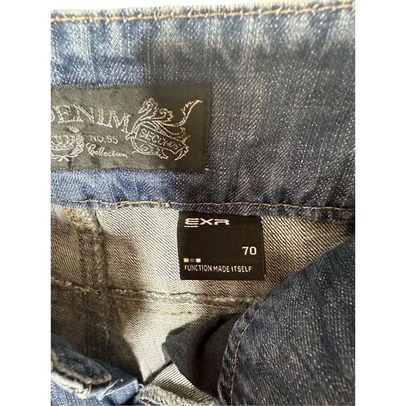 EXR Collection Progressive Rare Blue Jeans Size Korea 70 US 10 Women's - Picture 5 of 8